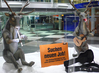 Rentiere suchen einen neuen Job