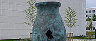 Bronzeplastik Amphore